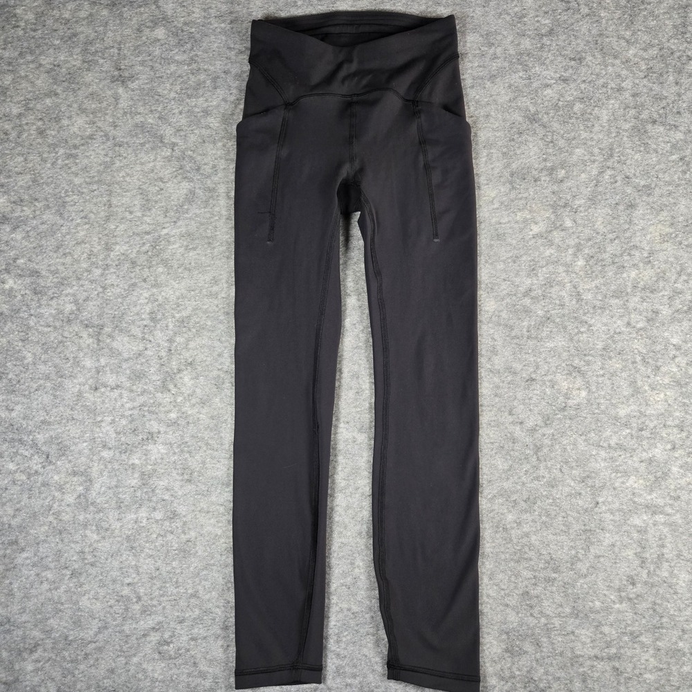 Lululemon Womens Black All The Right‎ Places Athletic Leggings Size 2